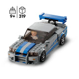 Lego Speed ​​Champions 76917 2 Fast 2 Fugend Nissan Skyline GT-R (R34)