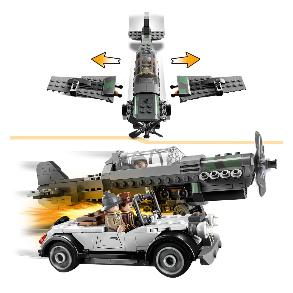 Lego Indiana Jones 77012 Kampfflugzeugjagd