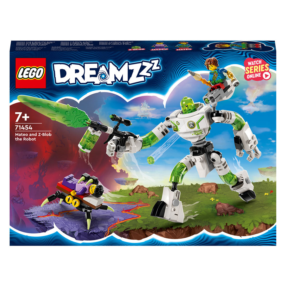 Lego Dreamzzz 71444 Matero an Z-Blob de Roboter