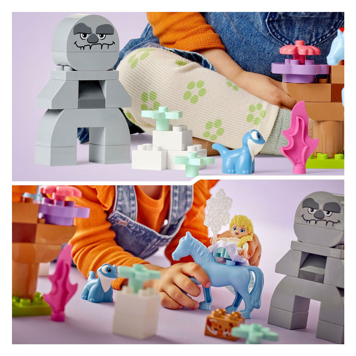 Lego Duplo 10418 Elsa a Bruni v kouzelném lese