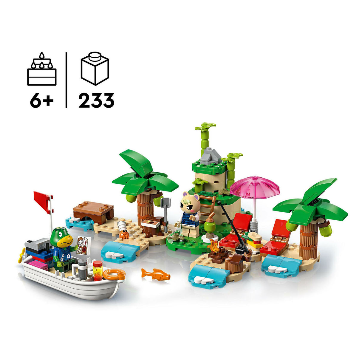 Lego Déier Kräizgang 77048 Kipp'n Insel Ronn