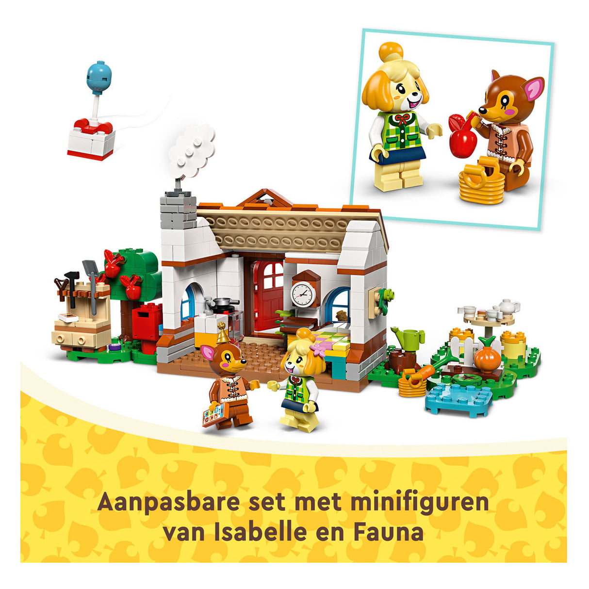 Lego Animal Crossing 77049 Isabelle på besökare