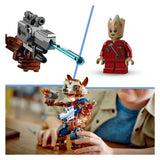 Lego Lego Super Helden 76282 Rakéit a Puppelchen grouss