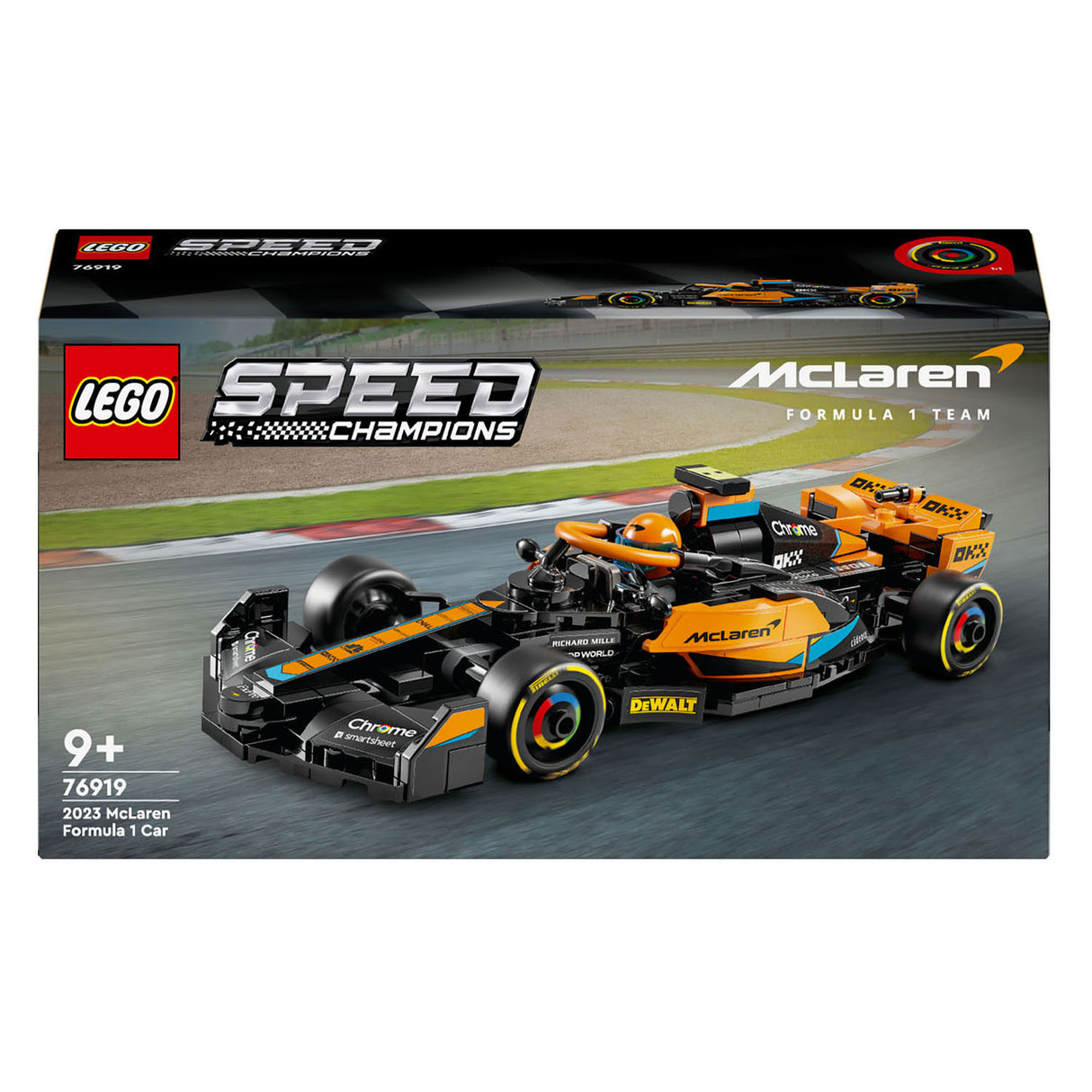 Lego Speed ​​Champions 76919 McLaren Formule 1 Racing Car 2023
