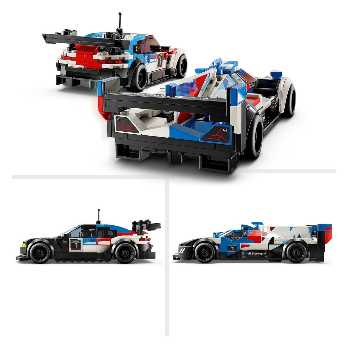 Lego Speed ​​Champions 76922 BMW M4 GT3 a BMW M Hybrid v8 Racing Autoen