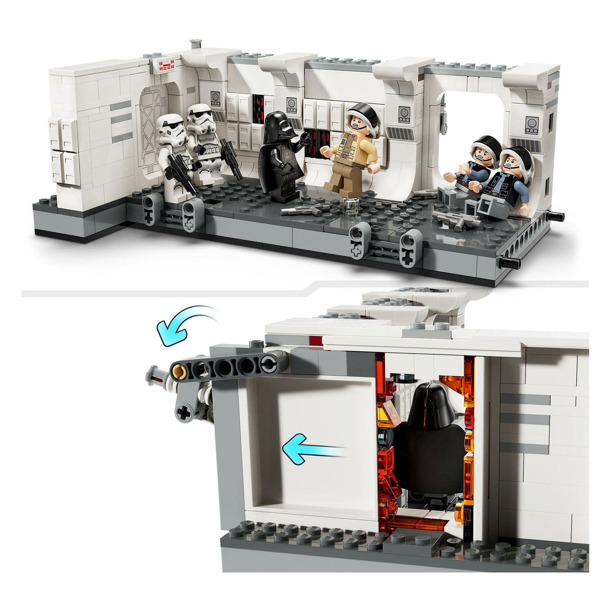 Lego Star Wars 75387 on board the Tantive IV