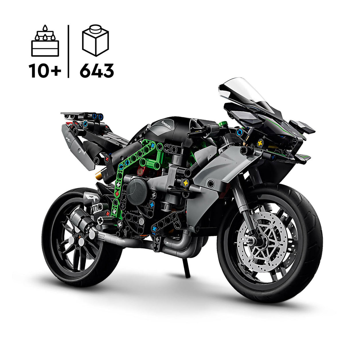 Lego Technic 42170 Kawasaki Ninja H2R Motocykl