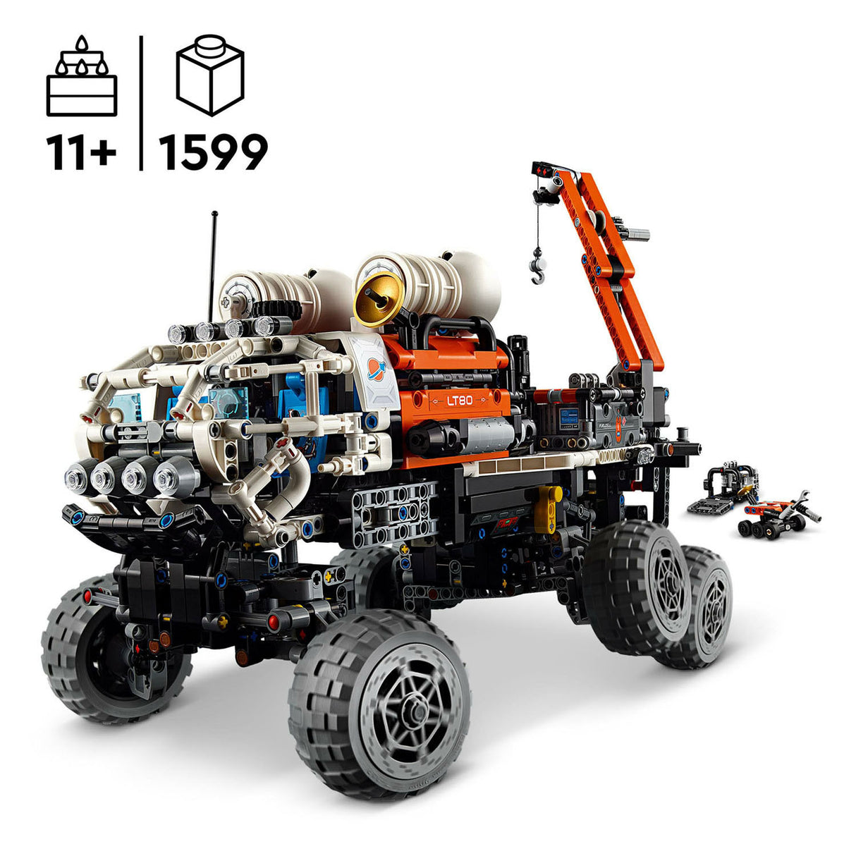 Lego technic 42180 verkenningsrover op mars