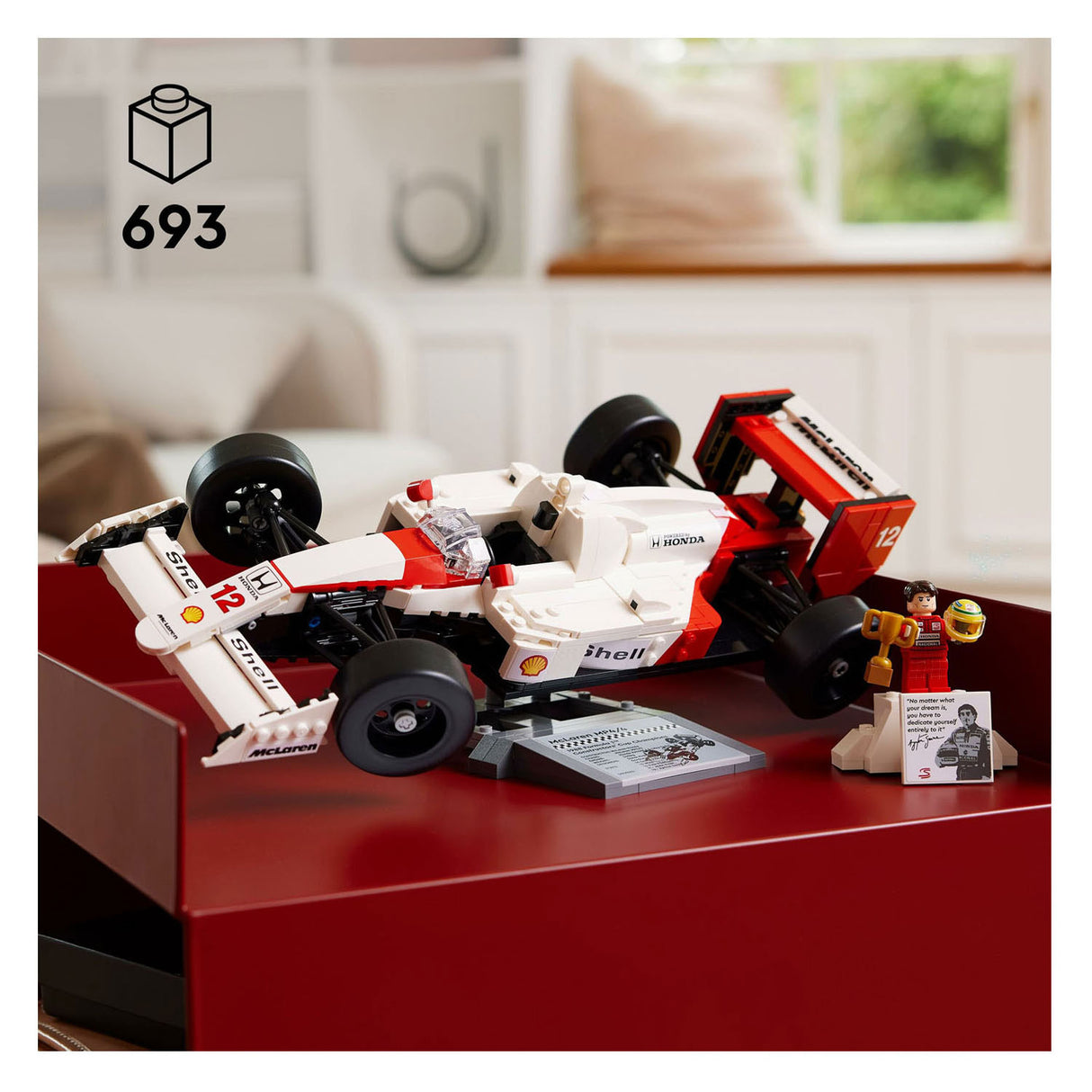 Lego Icons 10330 McLaren MP4 4 and Ayrton Senna