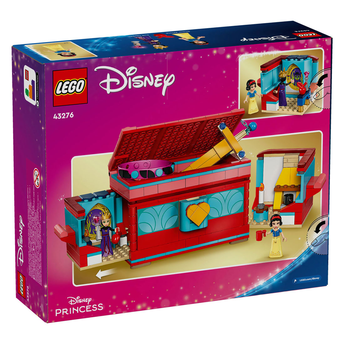 Lego disney prinses 43276 sneeuwwitjes sieradendoos