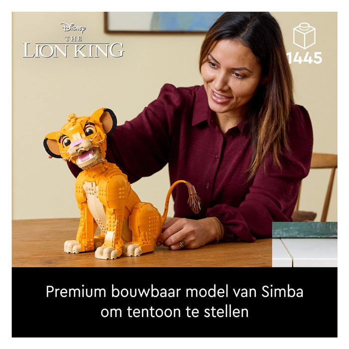 Lego Disney 43247 Young Simba de Leeuwenkoning