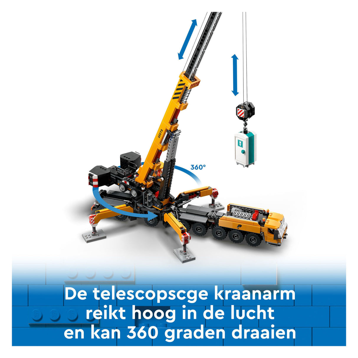 Lego Lego City 60409 Yellow Mobile Construction Crane