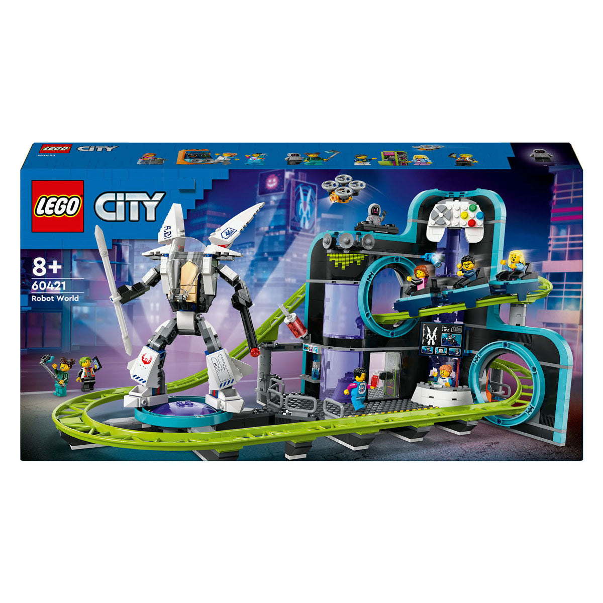 Lego Lego City 60421 Achtbaan v Robotwereldu