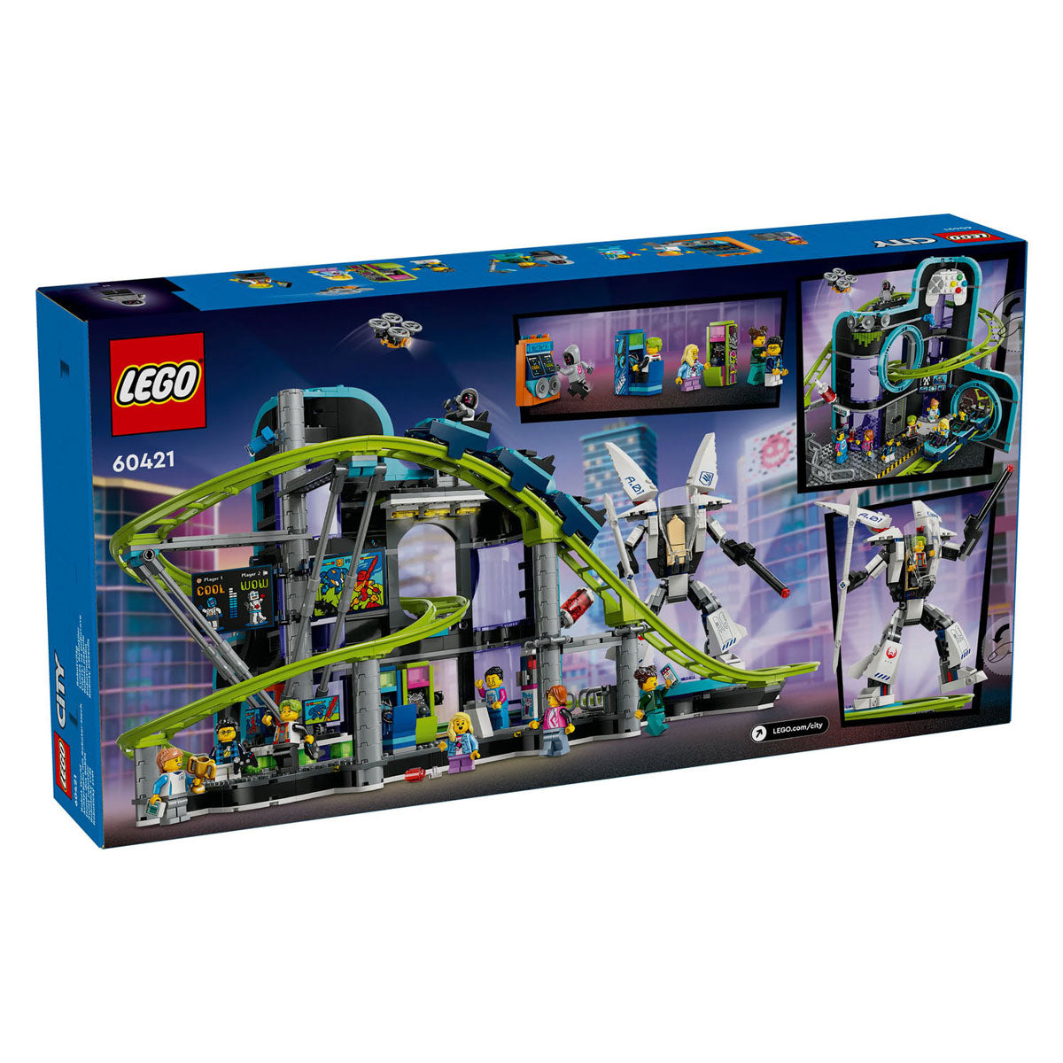 Lego Lego City 60421 Achtbaan v Robotwereldu