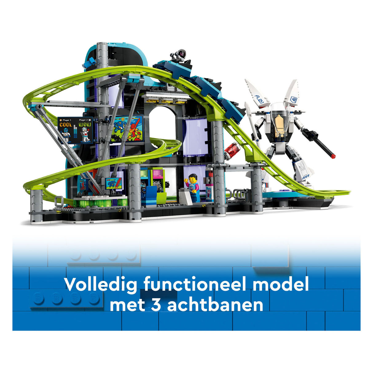 Lego Lego City 60421 Achtbaan v Robotwereldu