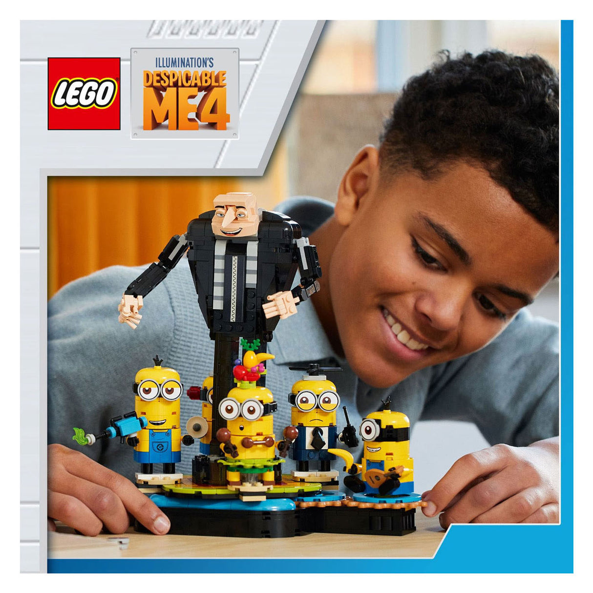 Lego Lego Despicable Me 75582 Buildable Gru and Minions