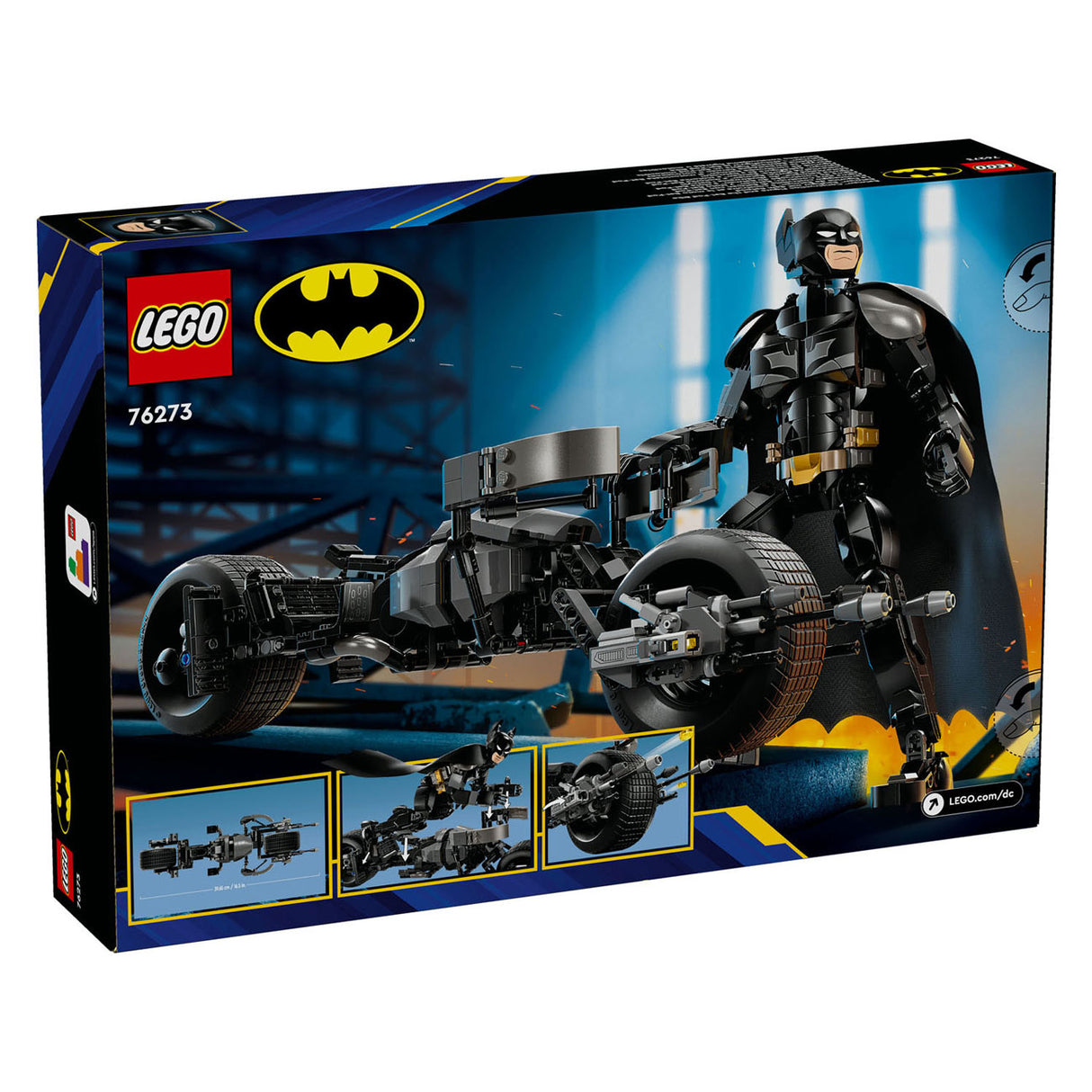 LEGO LEGO Super Heroes 76273 building figure and the BAT pod engine