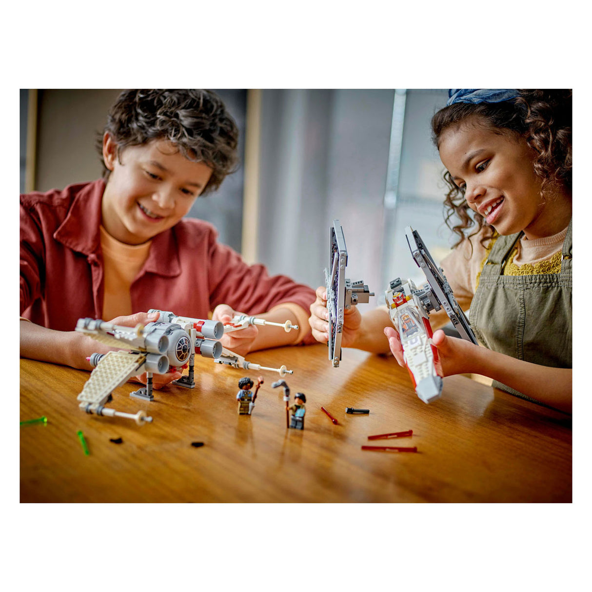 Lego Star Wars 75393 Tie Fighter in X-Wing Combi