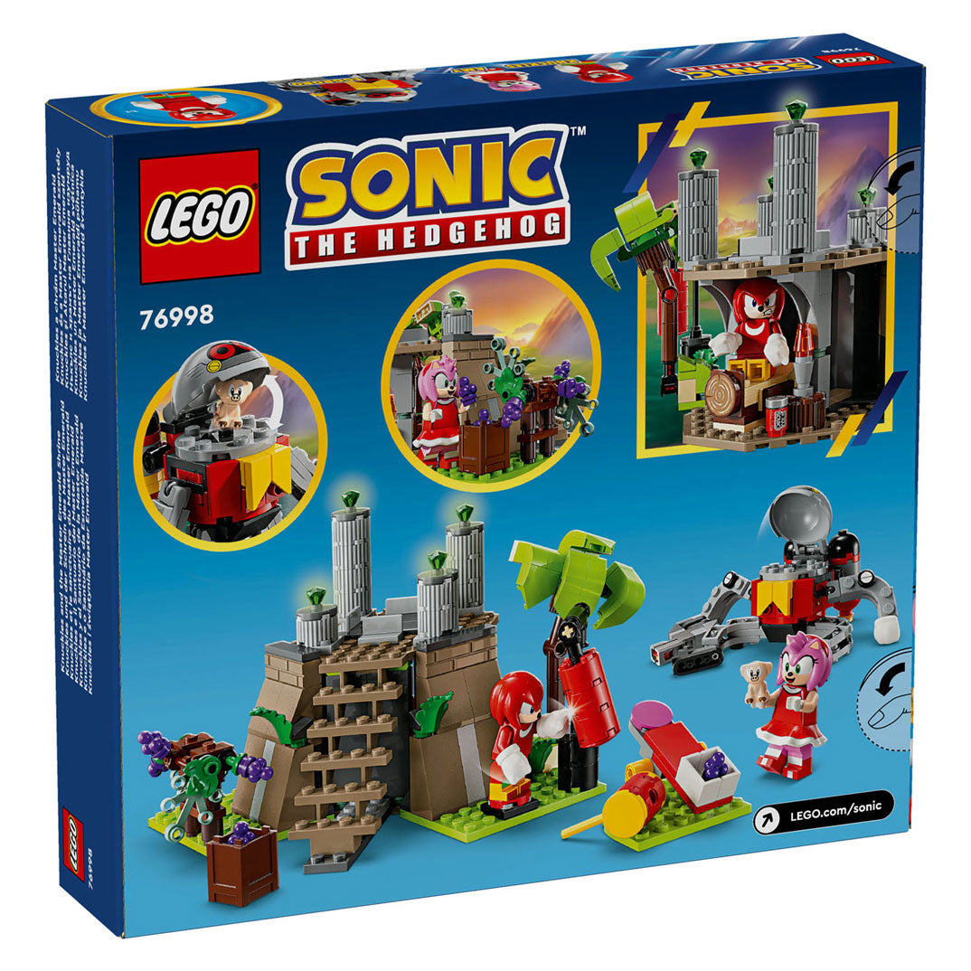 Lego Sonic 76998 Knuckles in Master Emeragdni tempelj