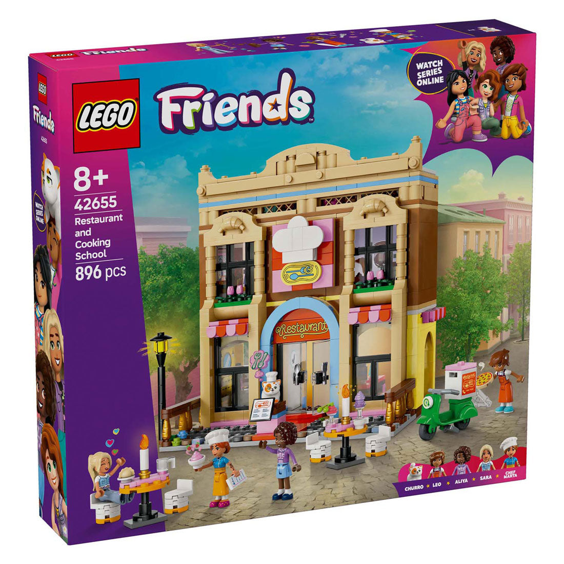 Lego Friends 42655 Restavracija in kuharska šola