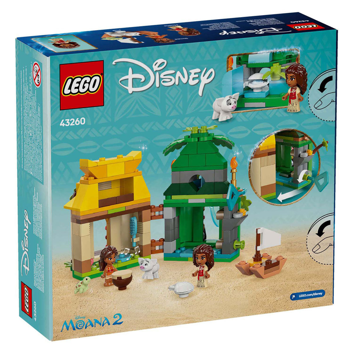 Lego Disney Prinzessin 43260 Vaiaia's Play Island