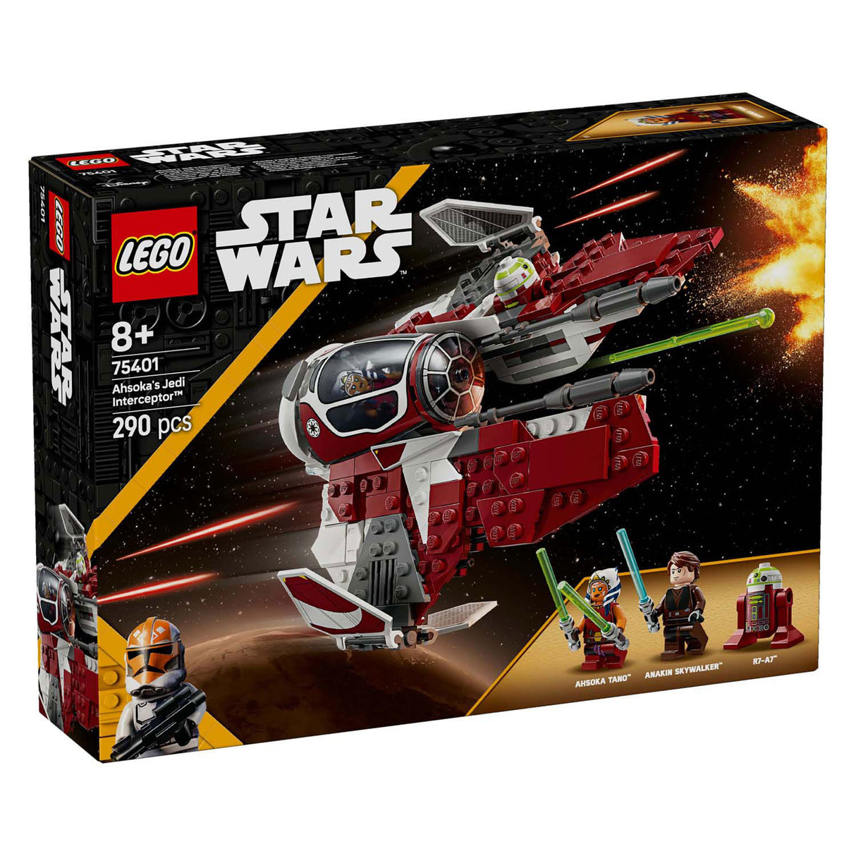 Lego Star Wars 75401 Ahsoka's Jedi Interceptor