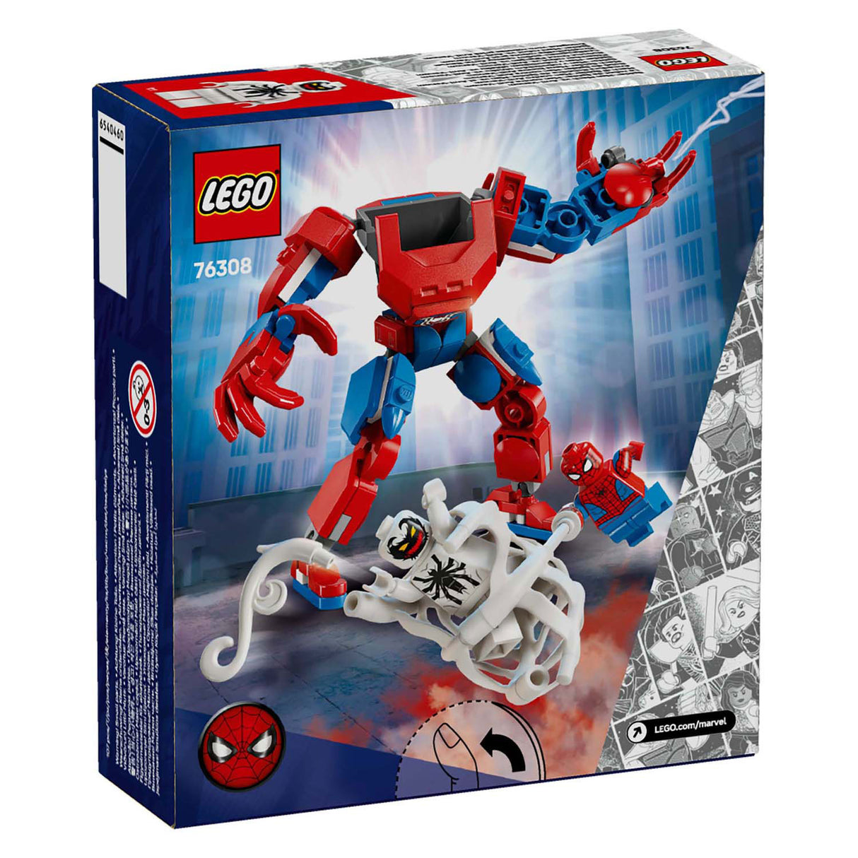Lego Super Helden 76308 Spider-Man Mechan Mes. Anti-Vom
