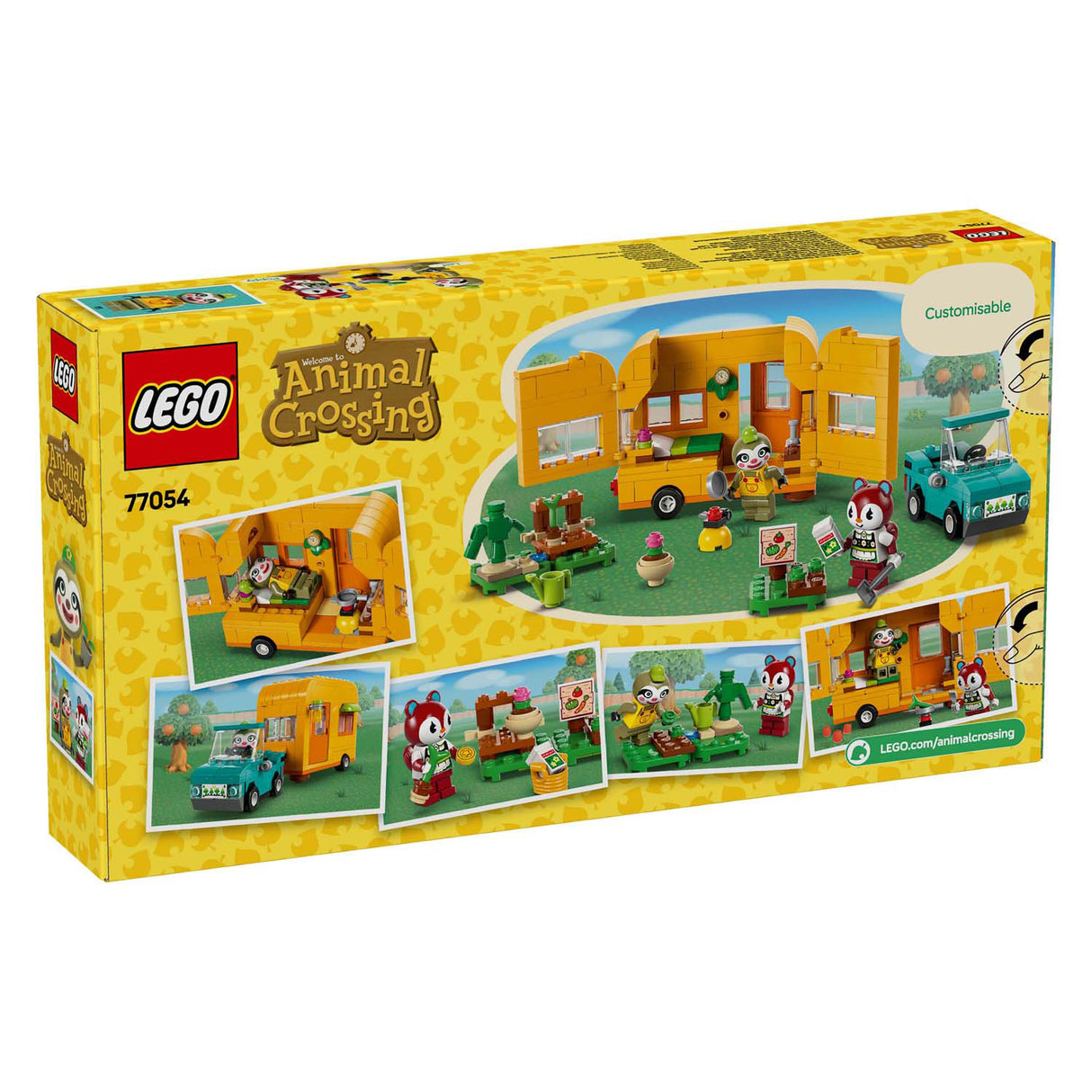 Lego Animal Crossing 77054 Leifs Caravan in Tuinwinkel