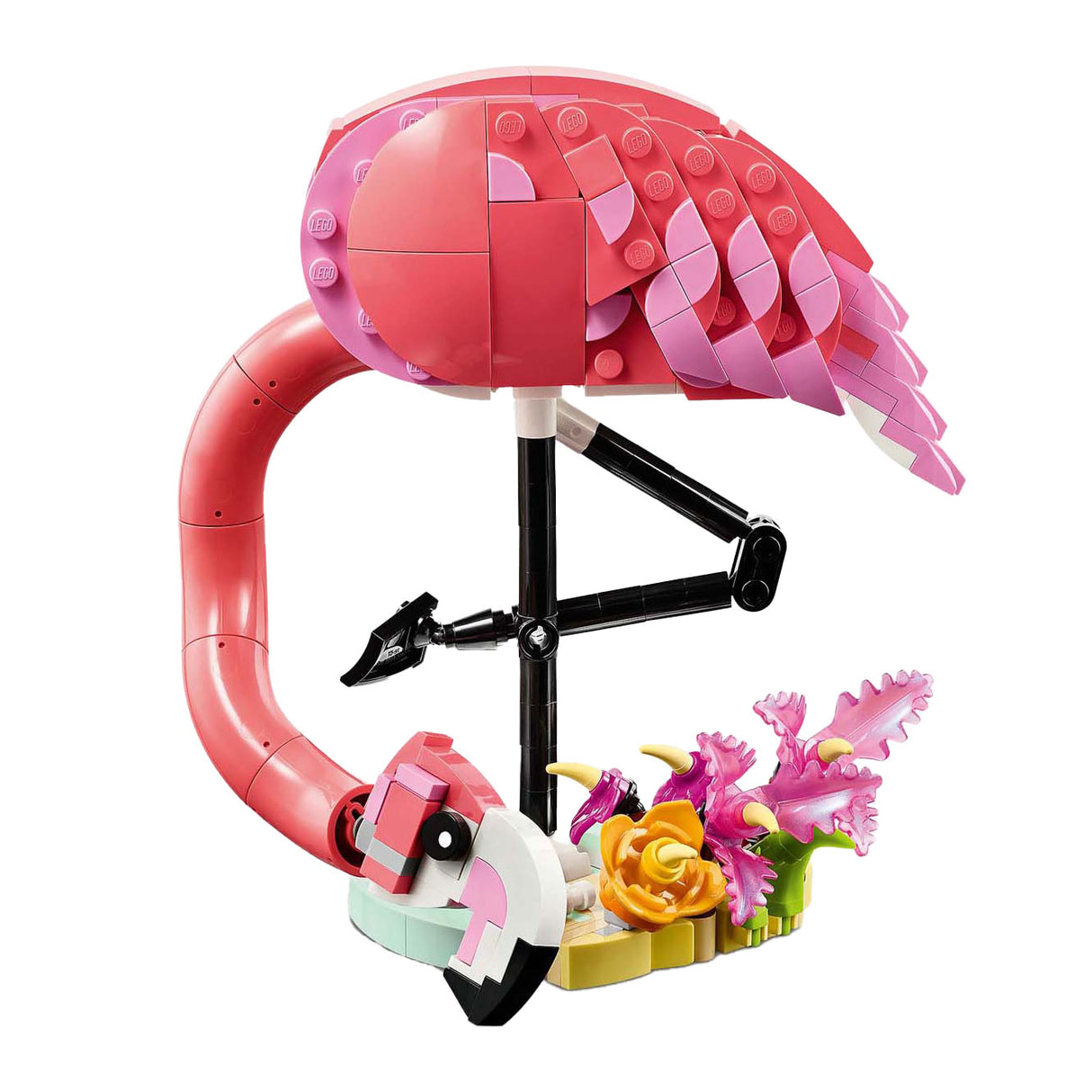 Lego creator 31170 wilde dieren roze flamingo