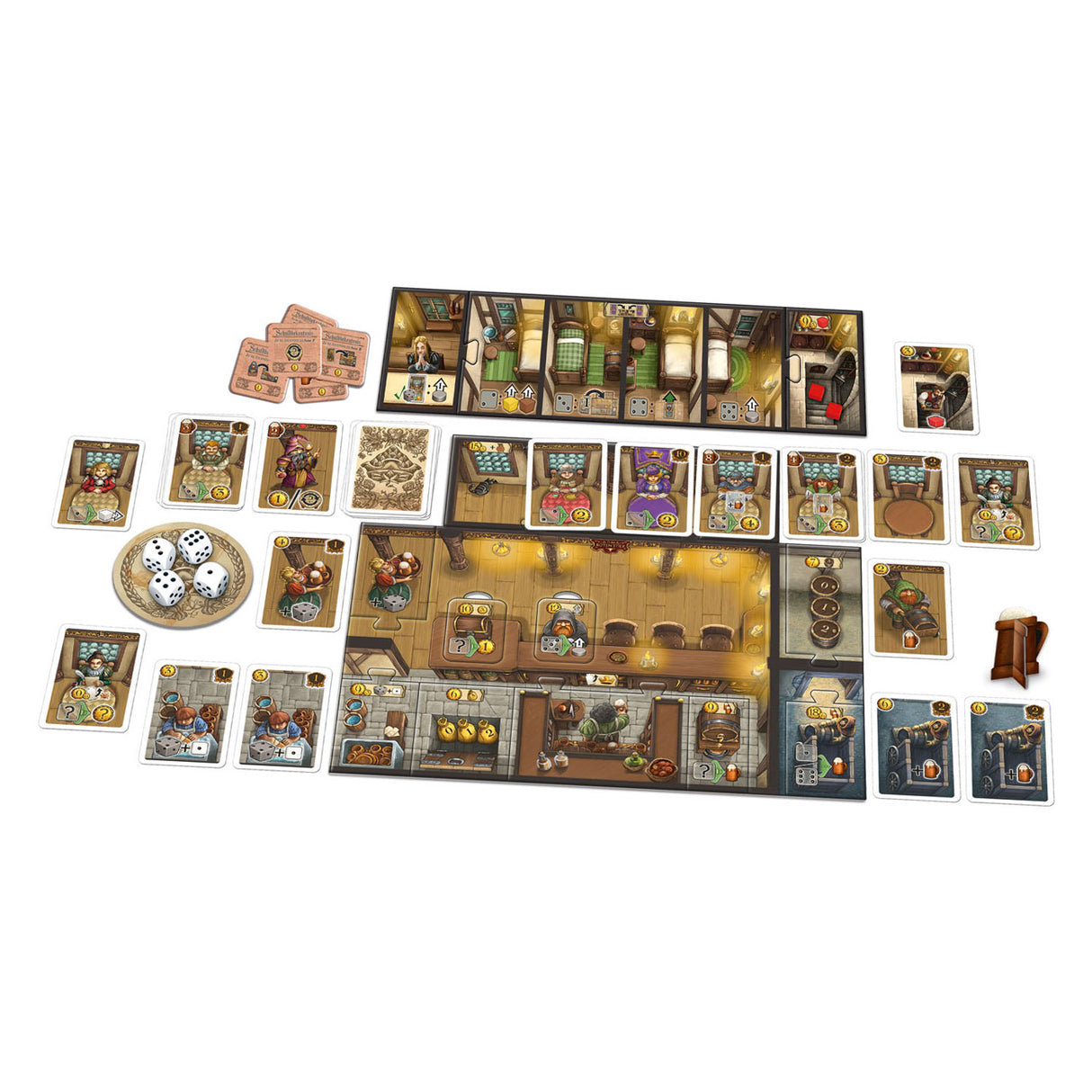 999gaames 999 Giochi il tavernen dell'espansione della città vecchia: spazio in affitto! gioco da tavolo