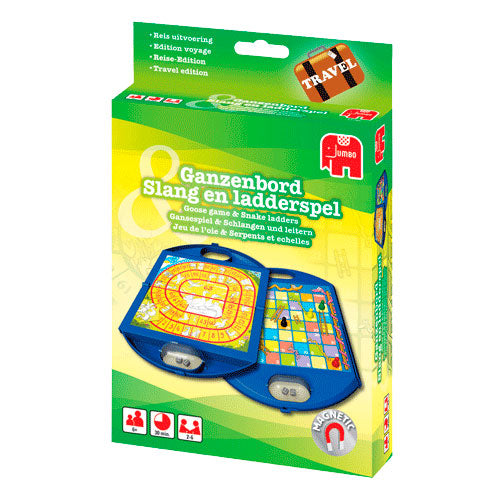Jumbo Ganzenbord Snakes and Ladder Game Travel Game