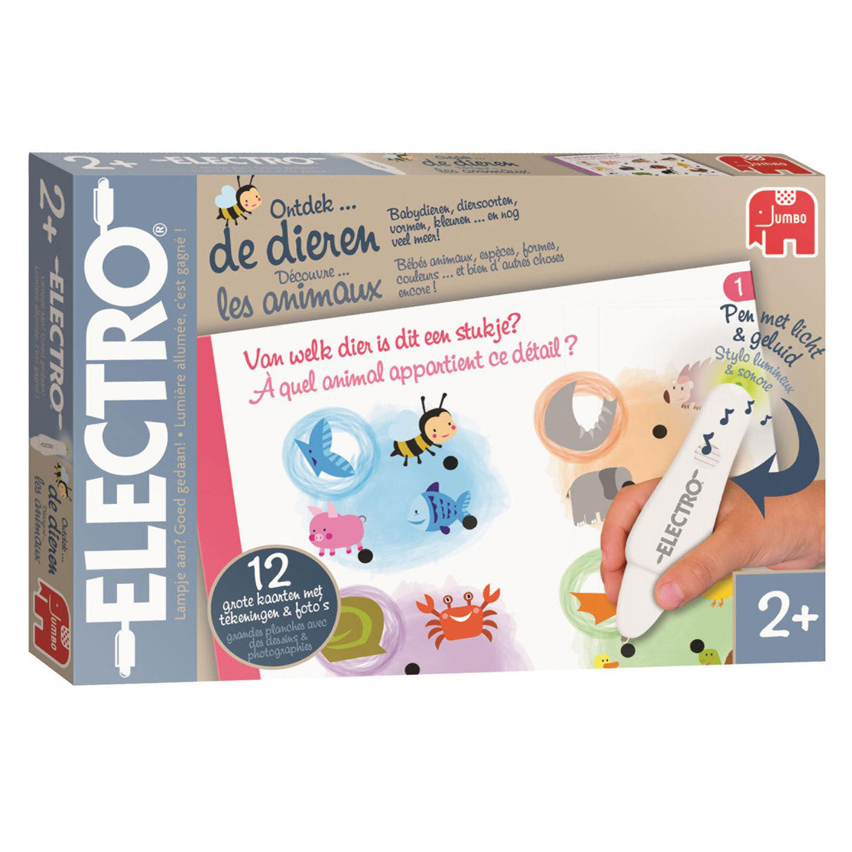 Jumbo Electro Wonderpen Odkrijte izobraževalno igro živali