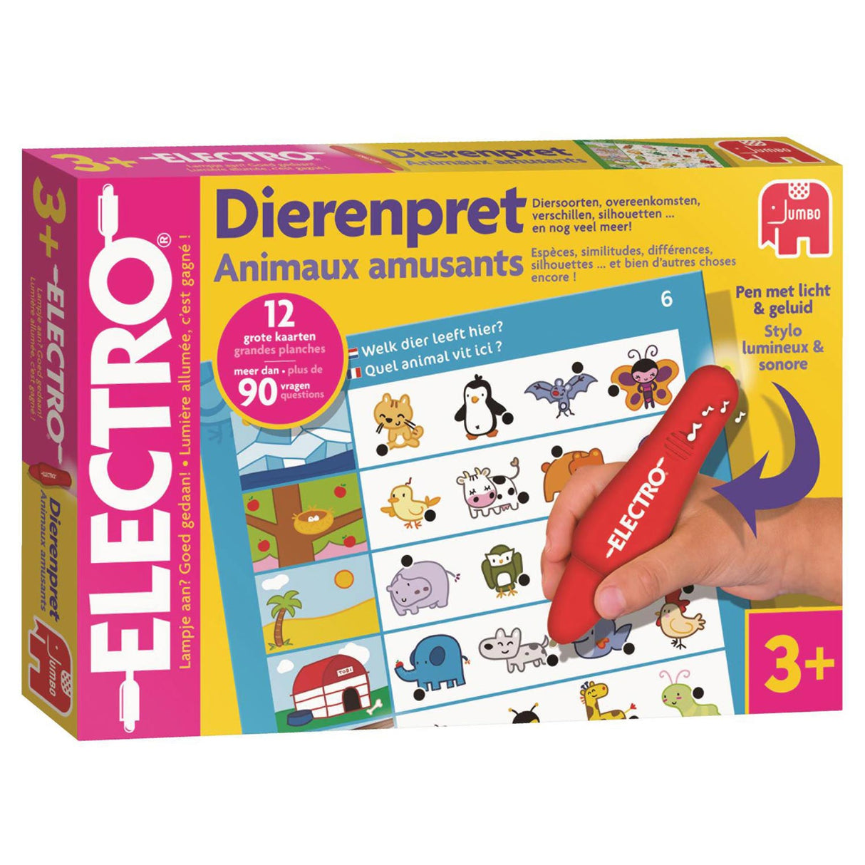 Jumbo Electro Wonderpen Dierpret Educational Game