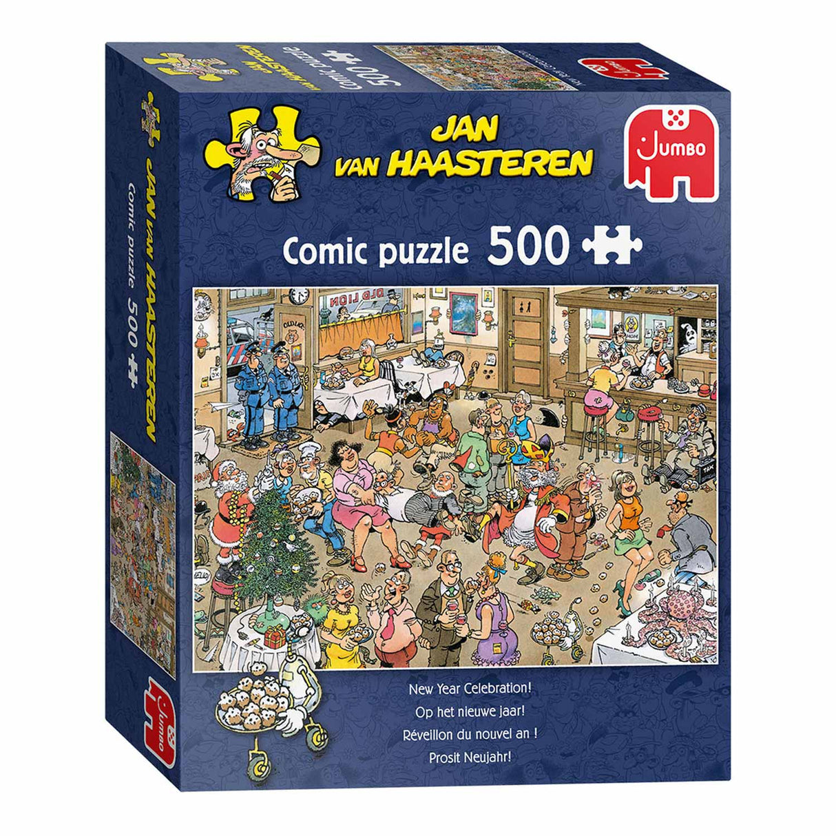 Jumbo Jigsaw Puzzle Božične pijače, 500st.