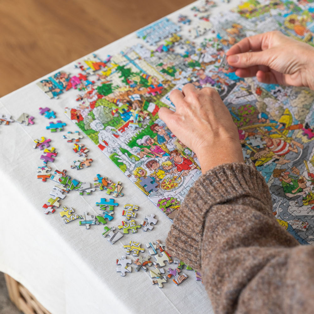 Jumbo Jigsaw Puzzle Božične pijače, 500st.