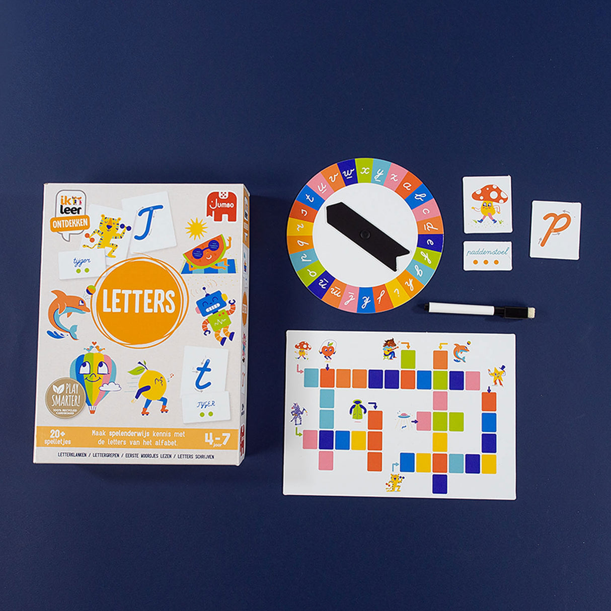 Jumbo I learn to discover letters educational game