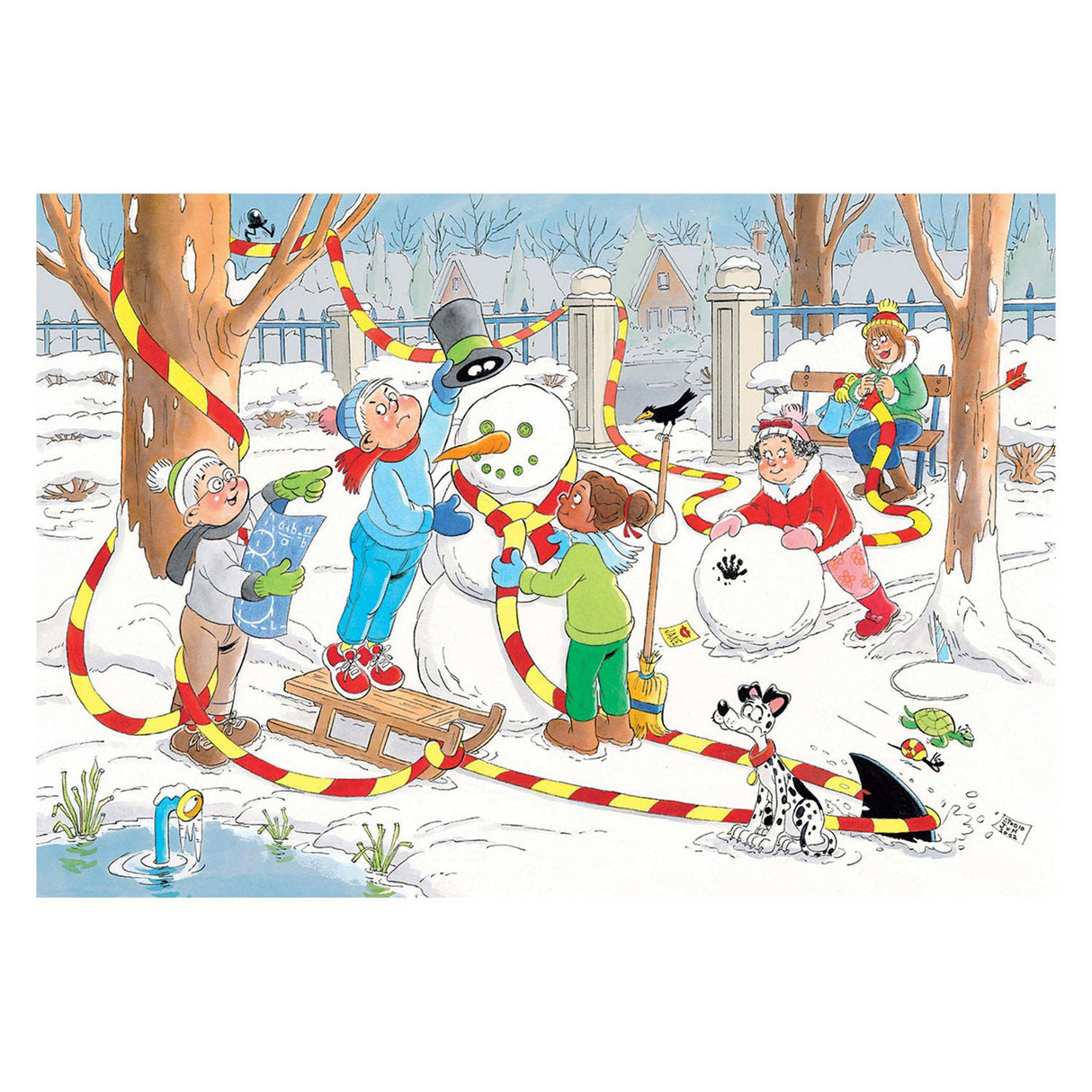 Jan Van Haasteren Junior - Snowman, 150.