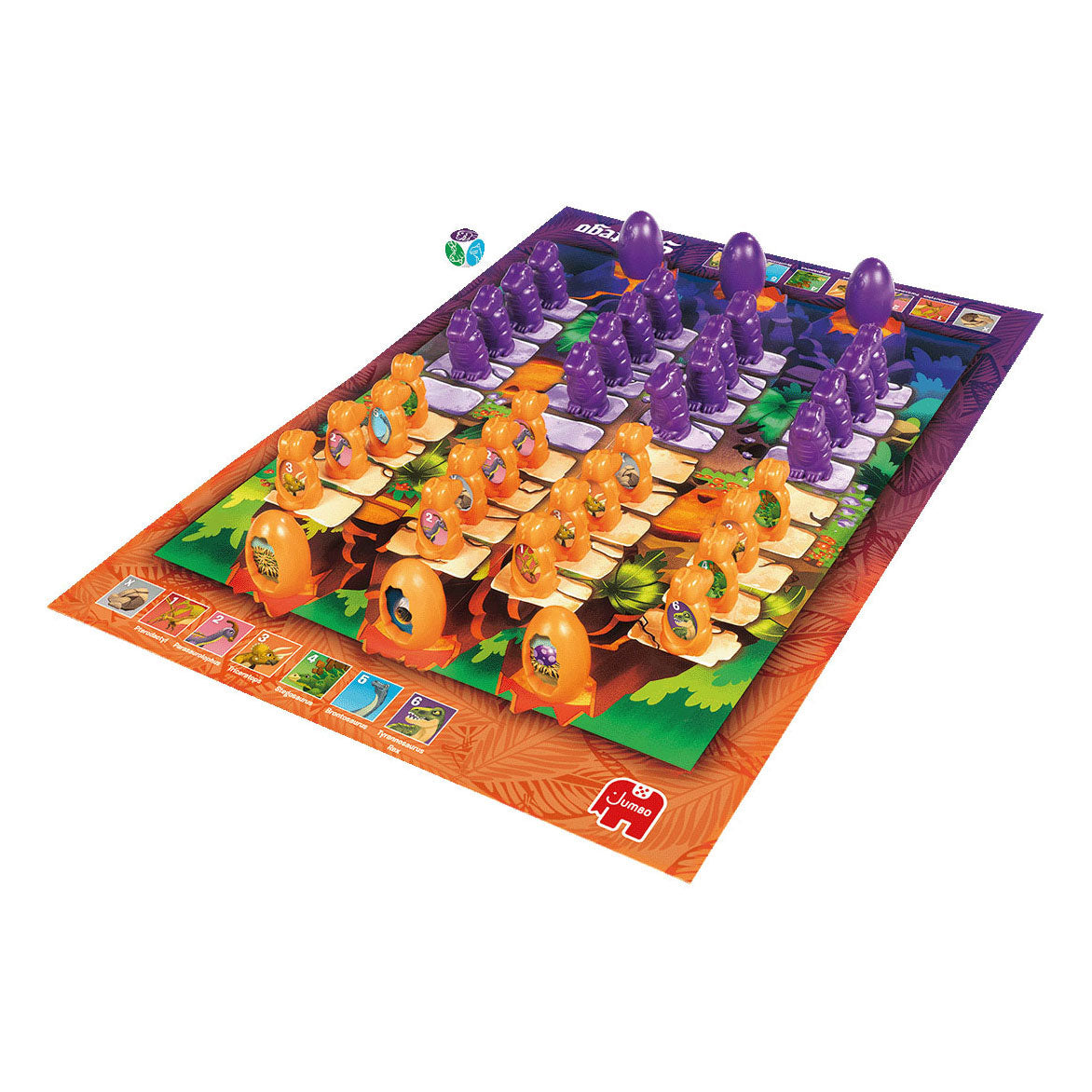 Jumbo Stratego Junior Dino's Board Game
