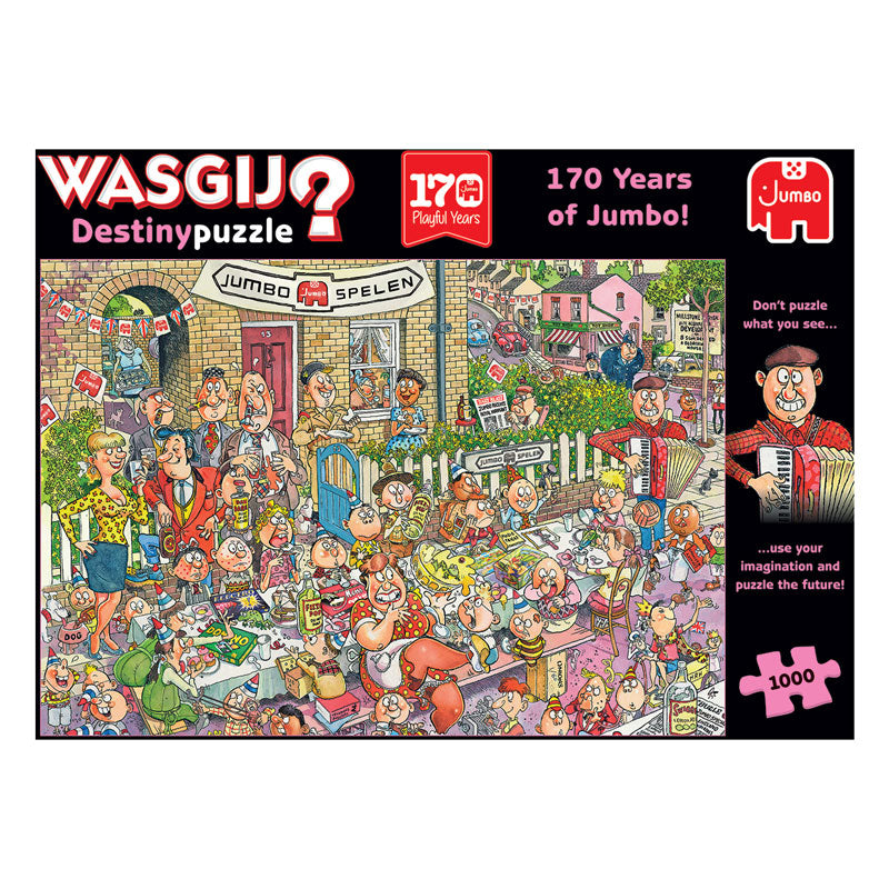 Jumbo wasgij Destiny Jigsaw Puzzle 170 let posebna. 1000st.