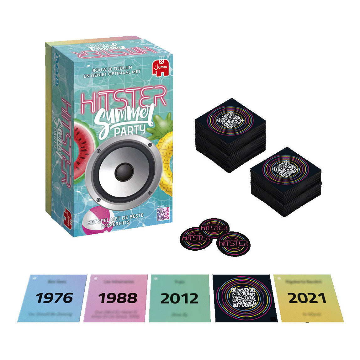 Jumbo Hitster Summer Pary The Party Game in which music is in