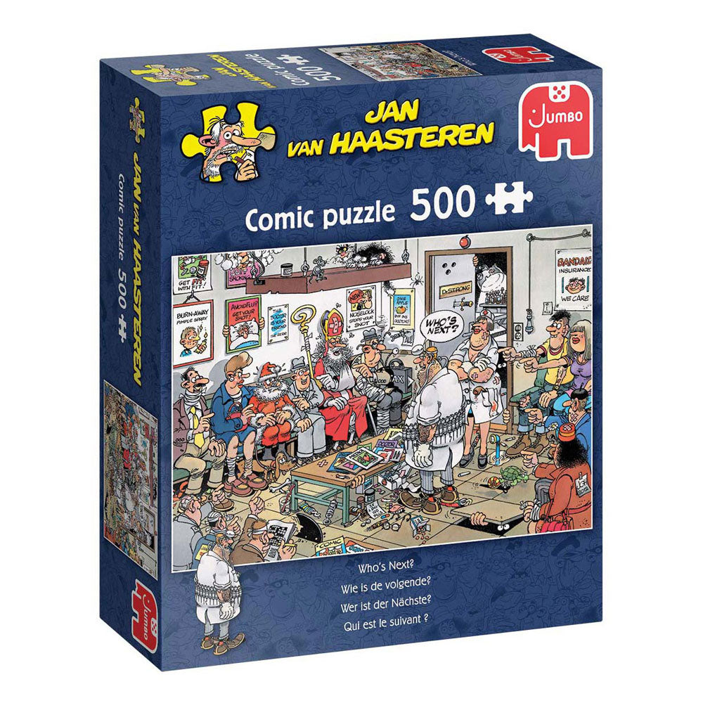 Jan van Haastereren Jigsaw Puzzle Wéi maachen ech net komesch Aarbechtsplazen, 2x1000st.