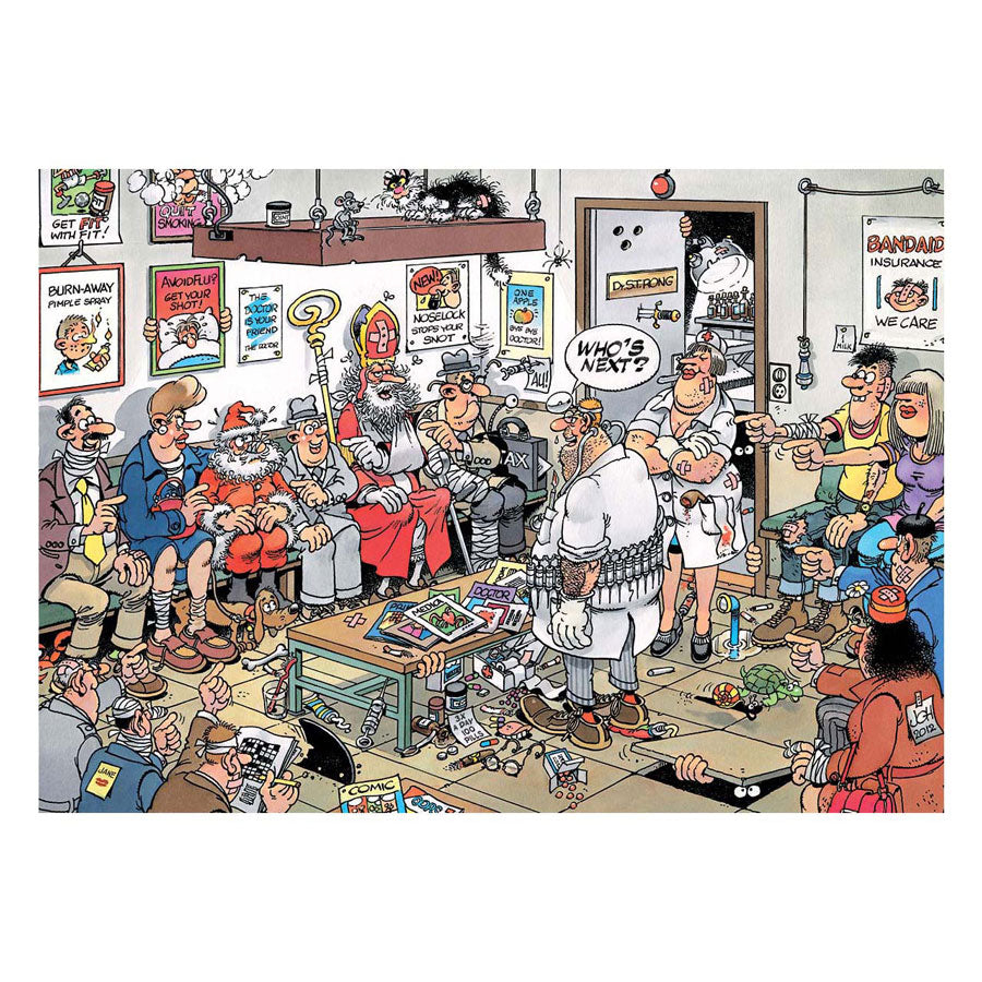 Jan van Haastereren Jigsaw Puzzle Wéi maachen ech net komesch Aarbechtsplazen, 2x1000st.
