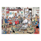 Jan van Haastereren Jigsaw Puzzle Wéi maachen ech net komesch Aarbechtsplazen, 2x1000st.