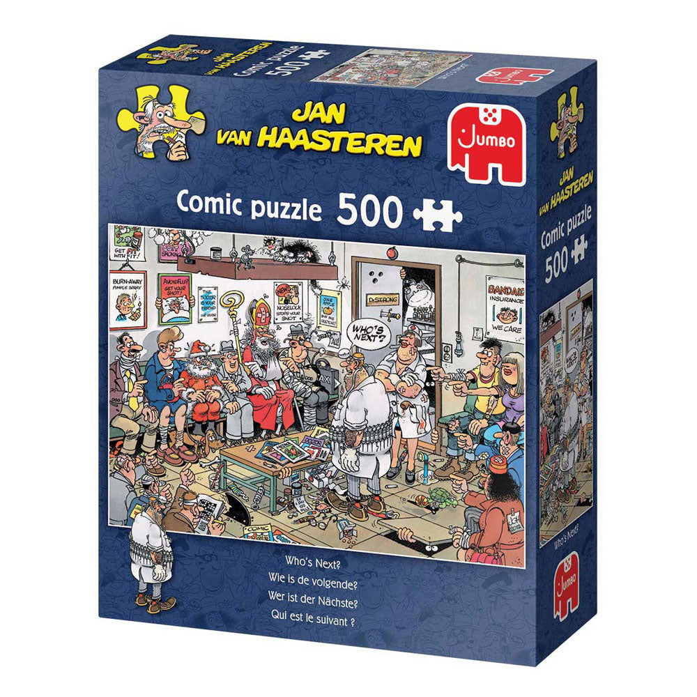 Jan van Haastereren Jigsaw Puzzle Wéi maachen ech net komesch Aarbechtsplazen, 2x1000st.