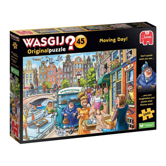 Jumbo Wasgij Original 45 Moving Day!, 1000st.