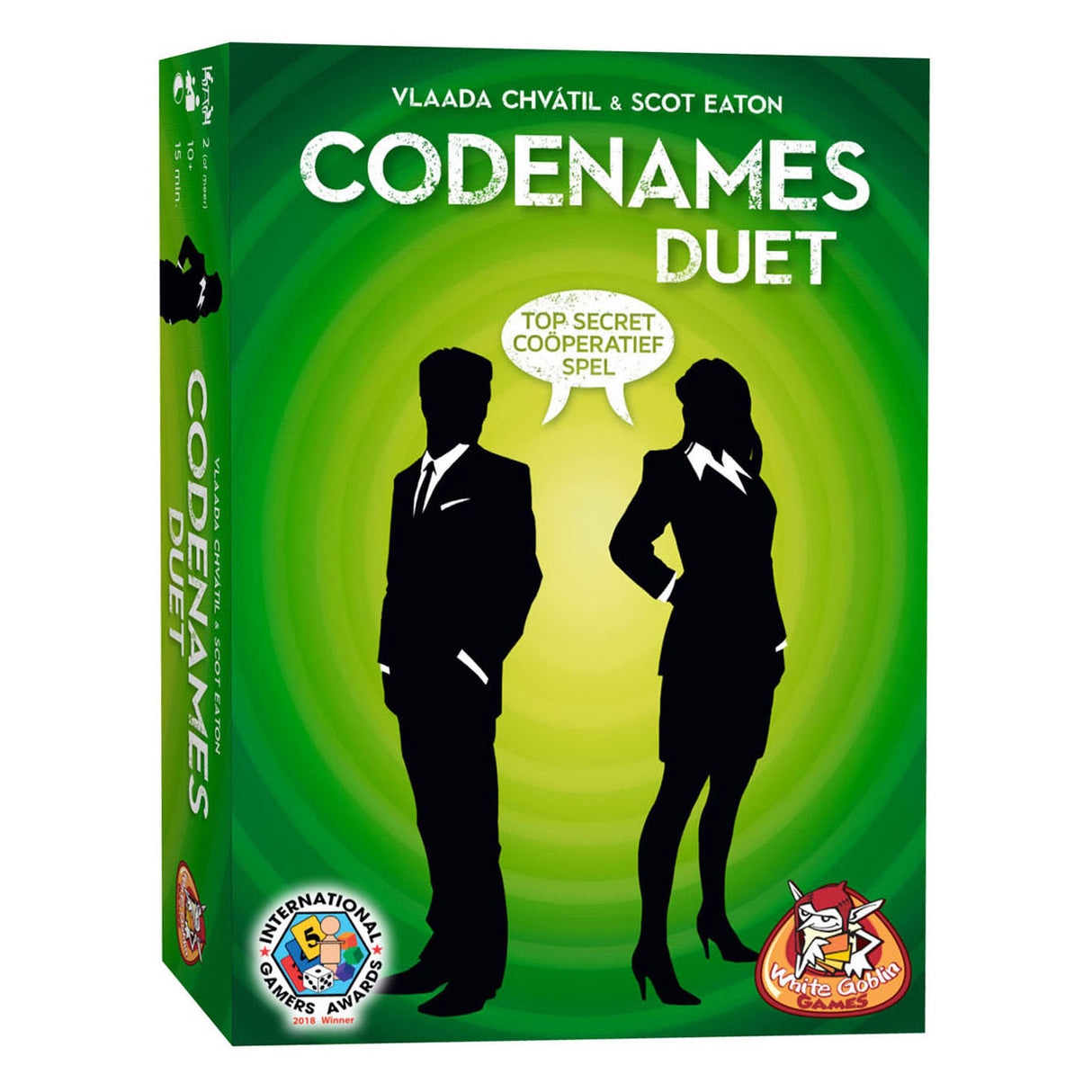 Igra White Goblin Games Codenames Duet Card