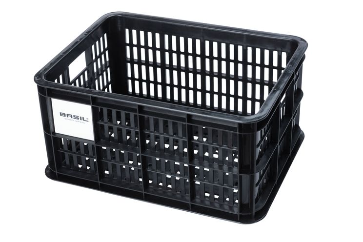 Basil Fietskrat S - Small - 17.5 liters - Black