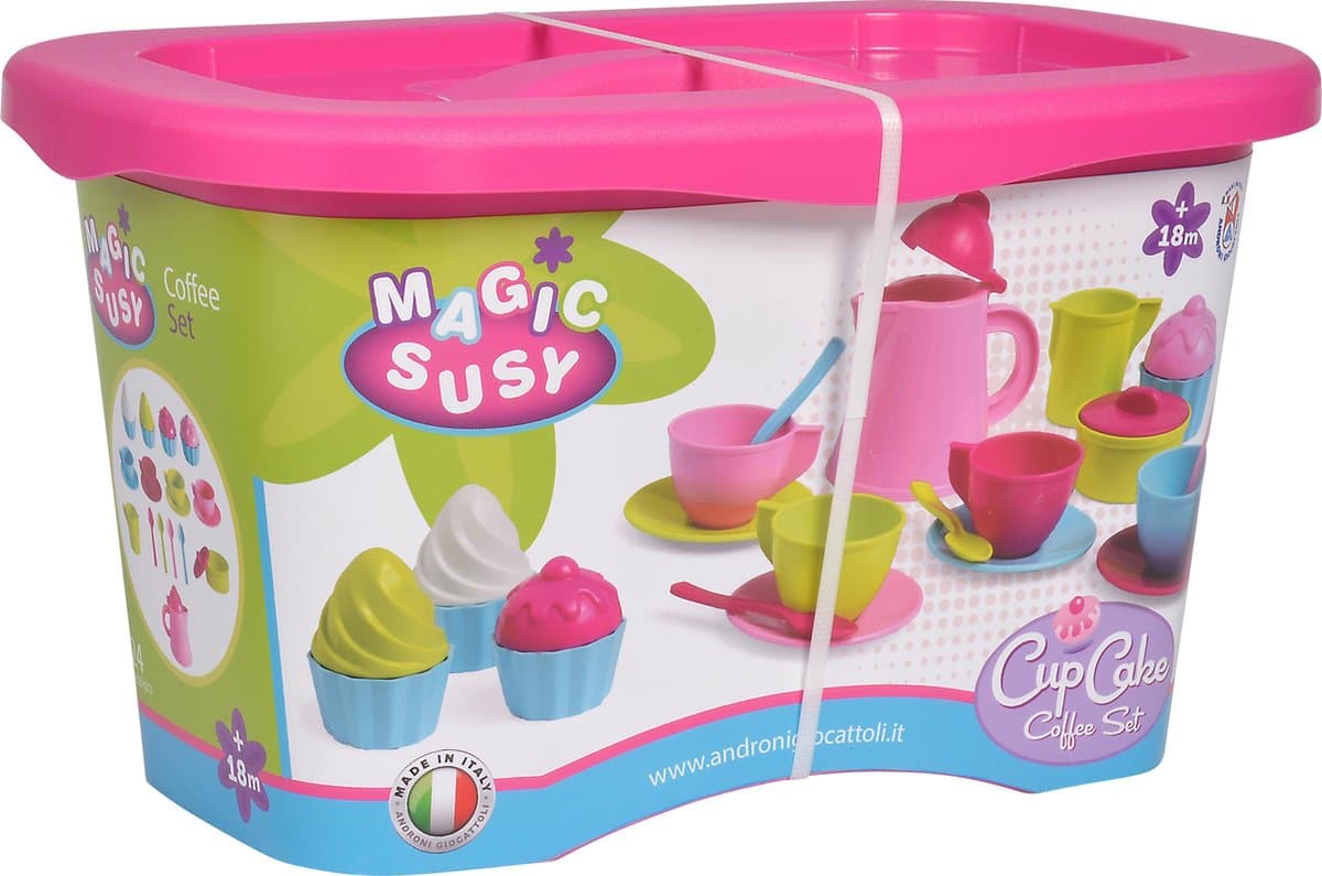 Androni Coffee Cupcakes Set in Aufbewahrungsbox