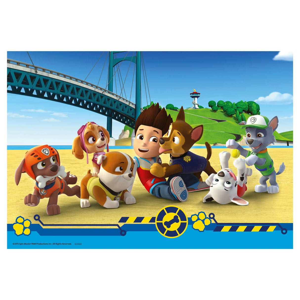 Ravensburger Paw Patrol Puzzle - helpful tracking, 2x24st.