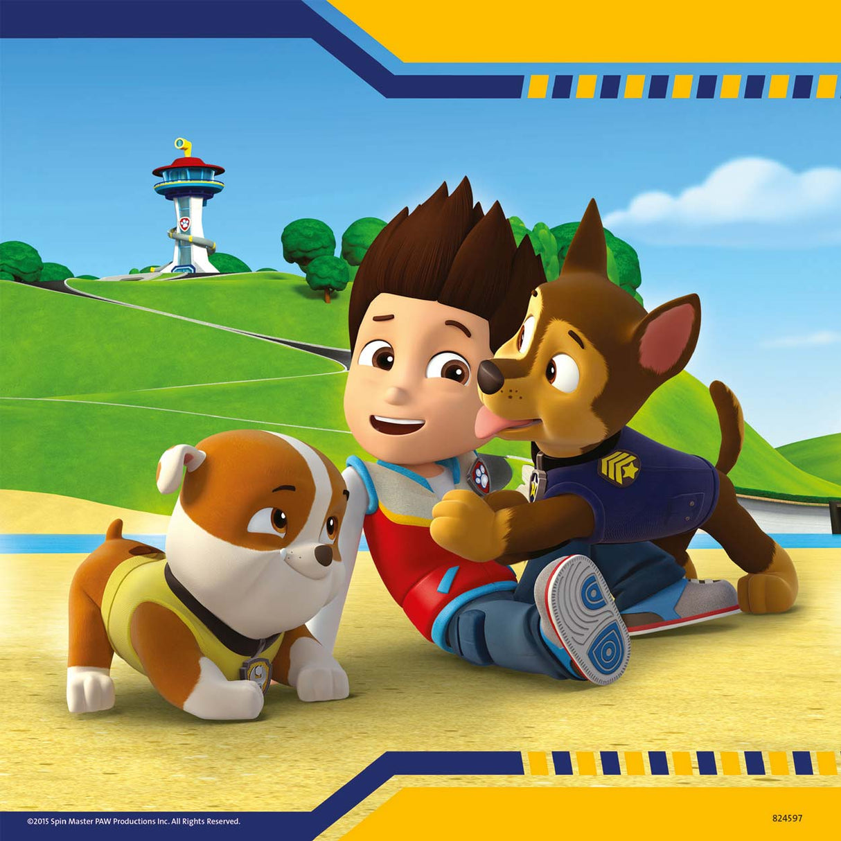 Ravensburger Paw Patrol Puzzle - Heroes with fur, 3x49st.
